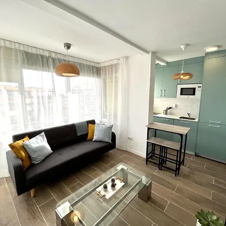 Tar11D - Estudio Con Vistas Al Mar, Wifi, Smart Tv, Fire Stick Amazon, En El Centro, A 600 Metros Playa Torremolinos Buitenkant foto